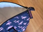 Vera Bradley Canvas Insulated Cooler Bag Tote     Flamingo Fiesta Pattern