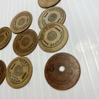 Nine Vintage Oklahoma Consumer s Tax  for Old Age Assistance  Tokens