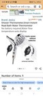 Shower Thermometer smart Instant Read Bath Water Thermometerno Battery   