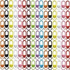 100pcs Lanyard Swivel Snap Hooks Metal Lobster Claw Clasps For Backpack Charms