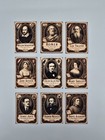 Handmade Literary Trading Cards 9 Card Author Set Shakespeare Poe Austen