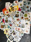 100 Usa Used Postcard And Odd Amount Stamps On Paper - Pick Lot