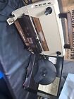 Vintage Emdeko Super Dual 8 Automatic Threading Film Projector In Original Box