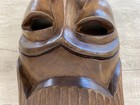 Vintage Hand Carved African Tribal Mask Wood