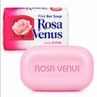 Rosa Venus Pink Bar Soap 3 5 Oz Floral Scent Bath Soap - 4 Pack