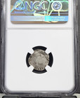 1638-42 England Silver 2 Pence S-2902 Aberystwyth Ngc Ag 3 Rare Top Pop 1