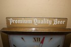 Vintage 1950 s Falstaff Premium Quality Beer 17  Lighted Metal Clock Sign