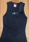 O neill Wetsuit Women Size 8 Full Length Sleeveless Black Pull On Zipper Leg