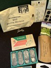 Mixed Lot Sewing Notions   Tools Buttons Templates Thread Dritz Singer Scissors