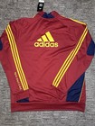 Adidas Real Salt Lake Mls Soccer Crewneck Sweatshirt Men s Xl Red Blue Yellow