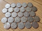 1968 Canada Quarters - Huge Lot Of 27 Silver Coins - Elizabeth Ii - Below Melt V