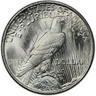 1922 Peace Silver Dollar Bu Brilliant Uncirculated Us Coin
