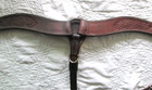 Horse Size Tooled Western Breast Collar