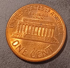 1989-d Lincoln Memorial Cent Penny Us Coin Ddo   Ddr Error   2 
