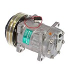 Air Conditioning Compressor - With Clutch Sanden Style Fits Massey Ferguson