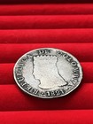 1821 Columbia 8 Reales Ba Republica De Colombia Cundinamarca  Silver 