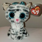 Ty Beanie Boos - Quinn The Cat  clare s Exclusive  6  Mwmts Stuffed Animal Toy