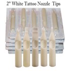 50 Tattoo Tip Tubes 1  3  5  7  9  11  13  15  Round Shade Line Flat Magnum