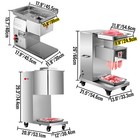Vevor Meat Cutting Machine 500kg h Commercial Meat Cutter Meat Slicer 3mm Blade
