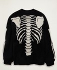 New American Eagle Whoa So Soft Halloween Skeleton Cardigan Sz  Large Sold Out