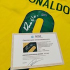 Ronaldo Nazario Signed Brazil  9 Jersey Autograph R9 Football Soccer Memorabilia