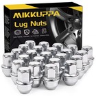 24pcs M14x1 5 Chrome Lug Nuts For 2015-2024 F-150 Expedition Navigator  21mm Hex