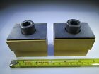 Lot   2 Pcs   Mitee Bite Model 2000   62000 Uniforce Table Hold Down Mill Clamp 