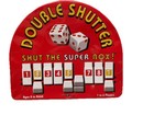 2007 Double Shutter Shut The Box Dice Game In Metal Box good Condition