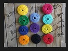  Crochet Nylon Dish Scrubbies Pot Scrubbers   Scrubby  Choose Color   Quantity  