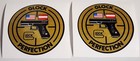 Two Pack Vintage Glock Perfection Gen 1 1990s Decal Sticker Label Free Shipping