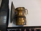 Vintage Miners Auto-lite Carbide Light Universal Lamp Brass Made In Usa Lantern