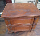 Solid Oak Sewing Machine Drawer Cabinet