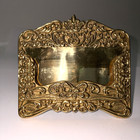 Ornate Heavy Duty Brass Business Card Holder   Made In India For Liards   New