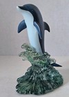 Dakin Wyland Resin Sculpture    king Of The Sea    No 539 Dolphin Ocean Marine