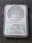 2017  Silver Eagle Early Releases  Ngc Ms 69 