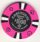 Castaways Casino Las Vegas Nevada  1000 Chip 1990s