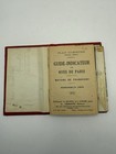 Rare Vtg Plan Commode Of Paris Map  guide A  Leconte Rues Monuments M  tro C1930s