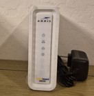 Arris Surfboard Sb8200 Docsis 3 1 Cable Modem White 2 Lan Ports W  Power Adapter