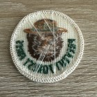  1  New Vintage Smokey Bear Prevent Forest Fires Patch - White Brown Green