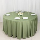 132  Dusty Green Scuba Polyester Round Tablecloth Wedding Table Linens Party