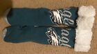 Nfl Footy Sherpa Comfy Sock   Slippers 1 Size Fits Most