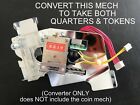   25 Converter For Pachislo Slot Machines - Accepts Both Quarters   Tokens