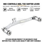 For Harley Dyna Fxd 1991-2007 Mid-control Heel Toe Shift Shifter Lever Peg Pedal