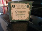 Vintage Ampico Recording Player Piano Roll - Christmas Greetings  1925 