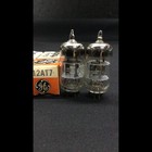 Nos Matched Pair Ge 12at7 Ecc81 O Getter Amplifier Vacuum Tubes Tested 5 9333