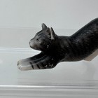 Breyer Companion Animal Silver Tabby Cat Figure Classic Pet Sitter Set Figurine