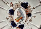 Antique Queen Victoria 1897 Diamond Jubilee  the Diamond Reign  Plate