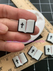 Holy Bible Silicone Mold Very Small For  Fondant-resin-polymer Clay-handmade