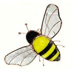 Stained Glass Bee Suncatcher Sun Catcher Ge240 Gift Essenials Window Decoration