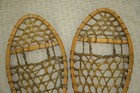 Rare  Vintage Salesman Sample Decorative Souvenir Small Wooden Snowshoes Canada